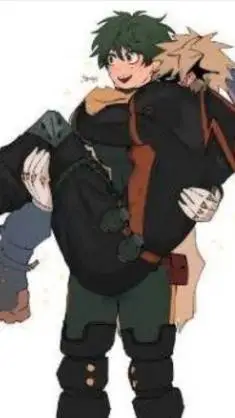 ai character: DKBK bakugo omega background