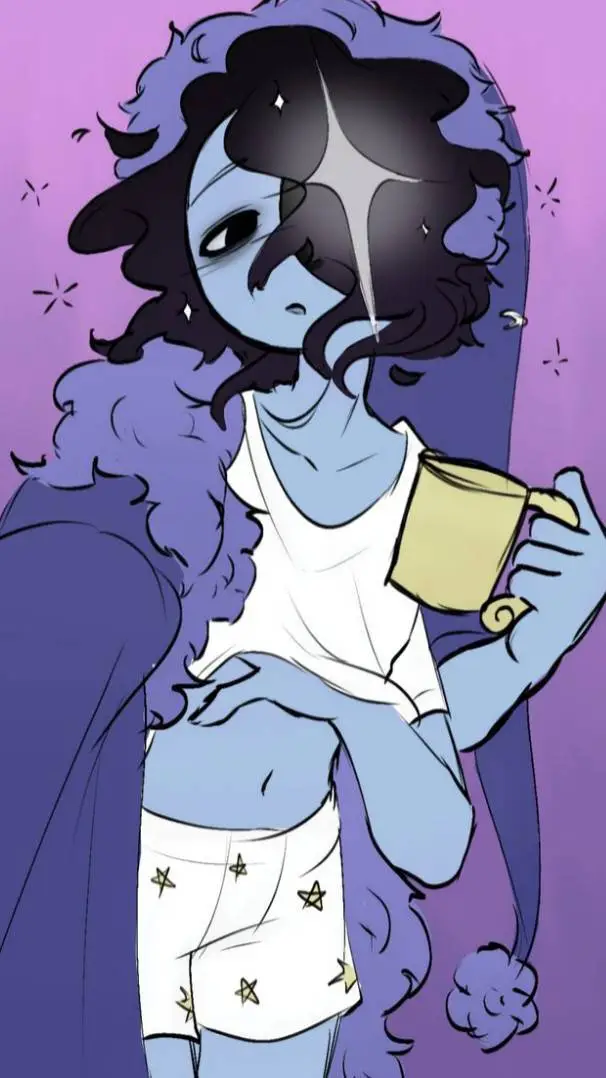 ai character: Astro💙💤 background