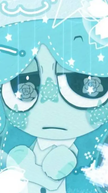 ai character: Connie💙👻 background
