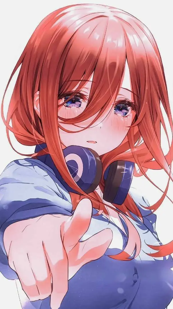 ai character: Miku nakano y tú background