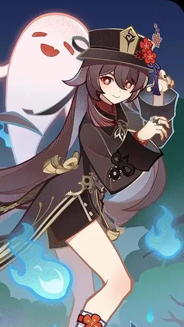 ai character: hu tao  background
