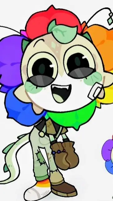 ai character: 🍂 dandy💮 background