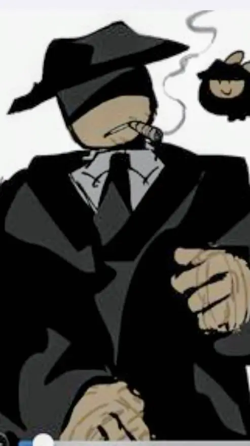 ai character: 🐰 mafioso💵 background