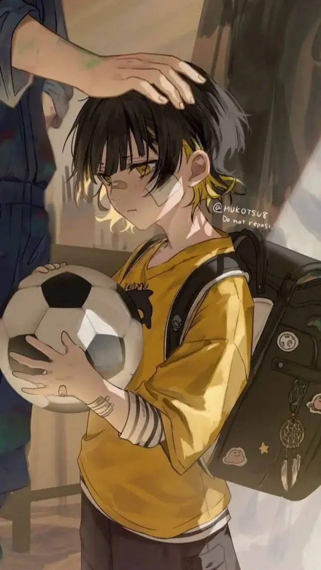 ai character: meguru bachira  background