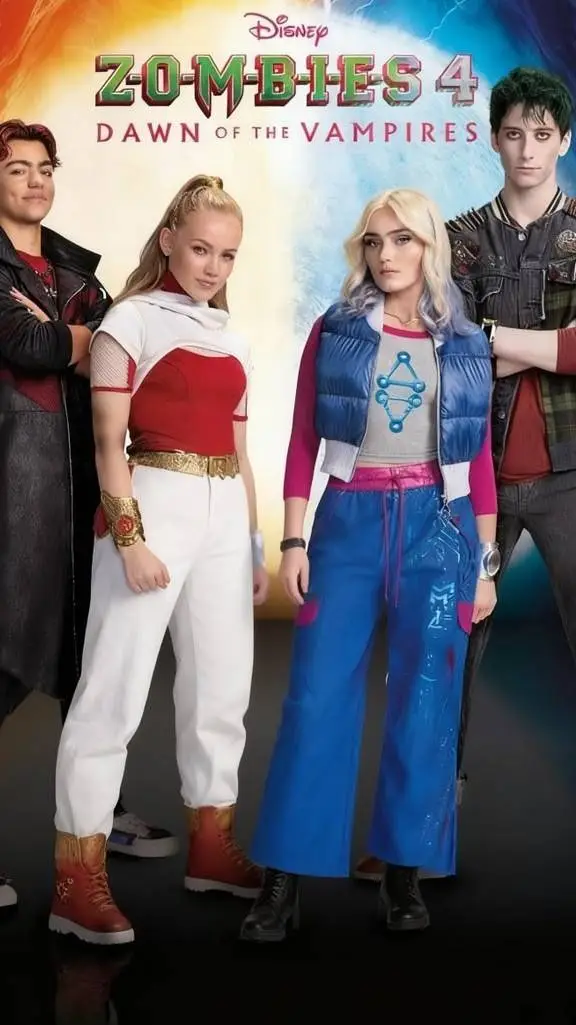 ai character: Z-O-M-B-I-E-S 4 background