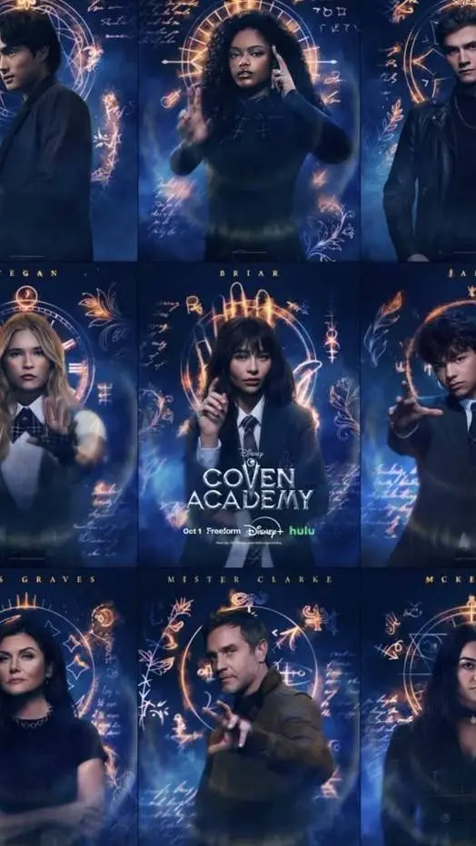 ai character: Coven Academy background
