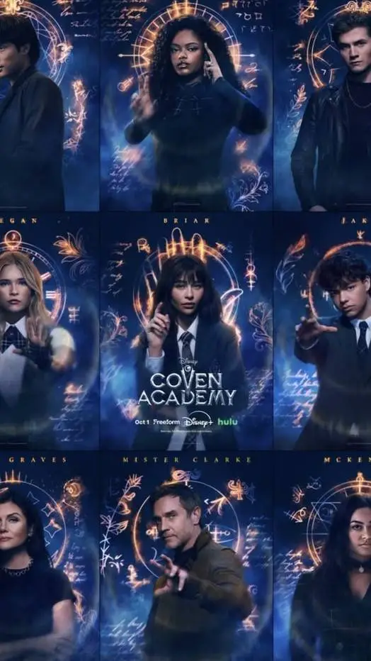 ai character: Coven academy 4 background