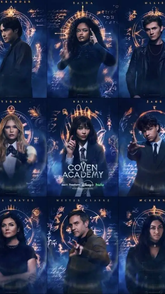 ai character: Coven academy 5 background