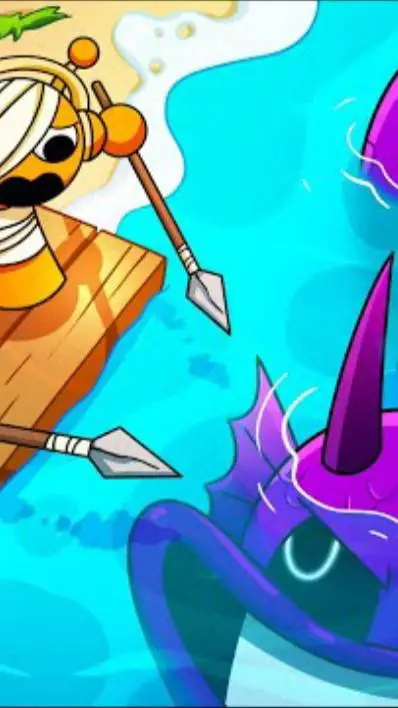 ai character: Sprunki Island GT background