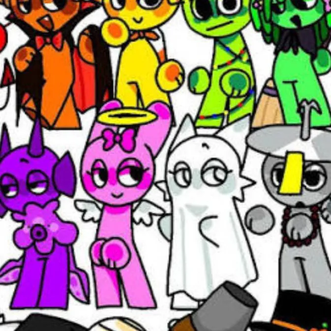 chat with ai character: Sprunki Halloween🎃