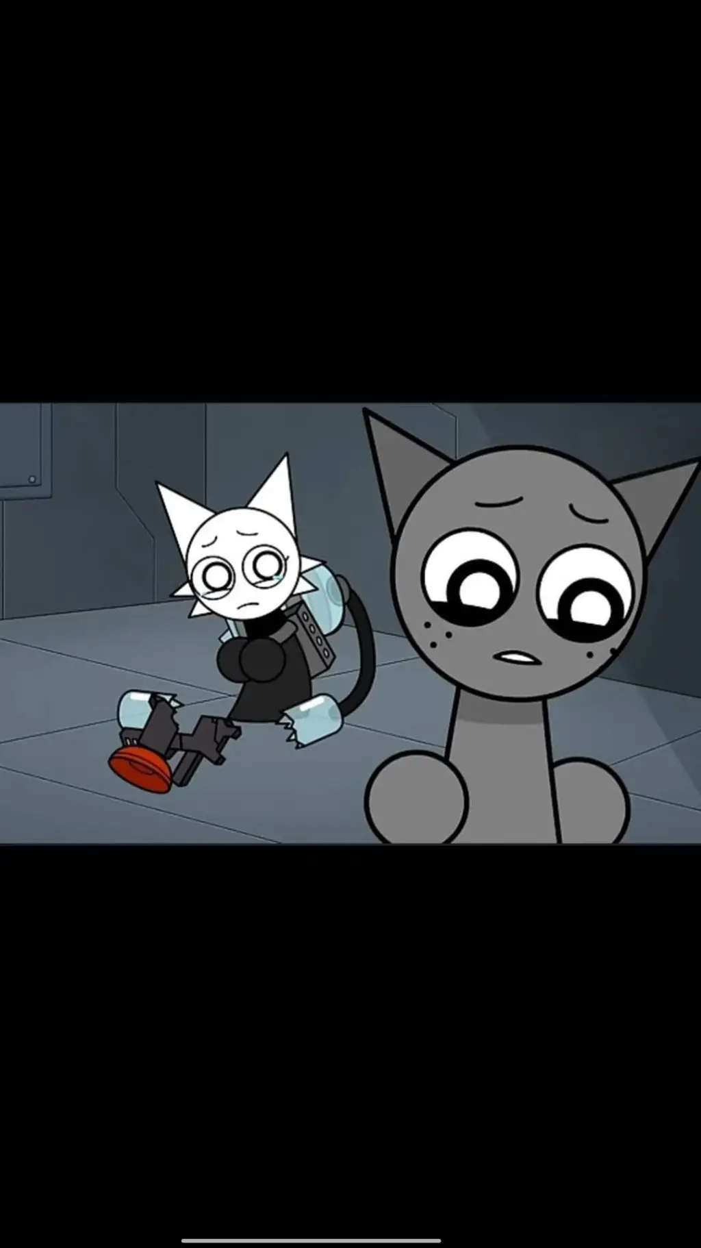 ai character: Wenda and Gray 💔🤍🩶 background