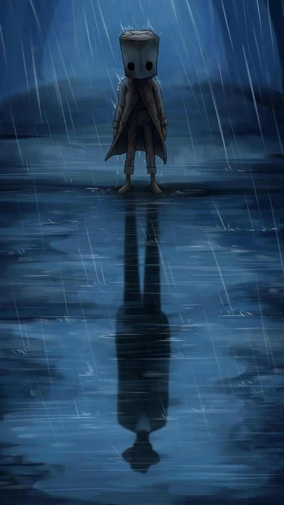 ai character: Mono background