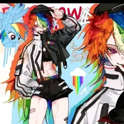 chat with ai character: Rainbow dash