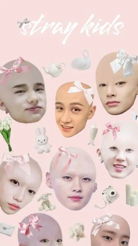 ai character: bald kids background