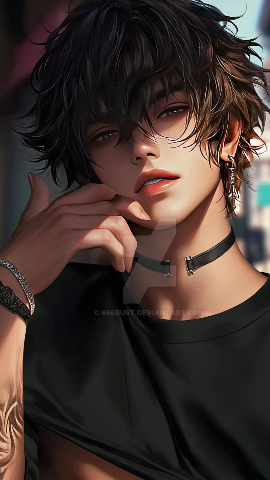 ai character: Felix  background