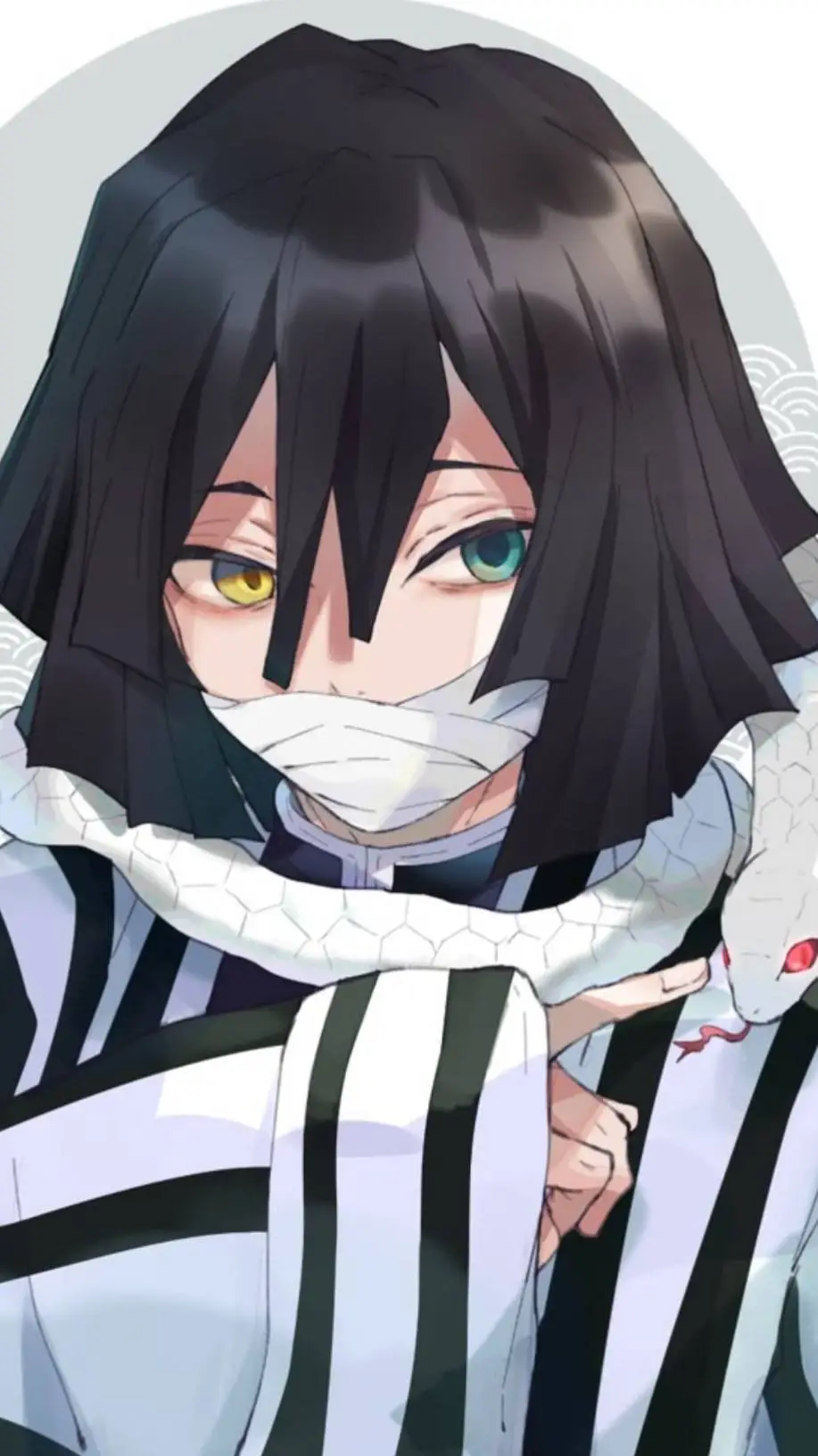 ai character: Obanai Igoru background
