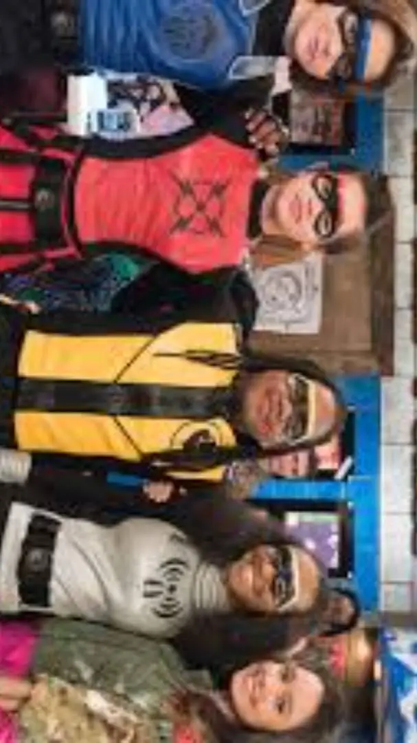 ai character: danger force  background