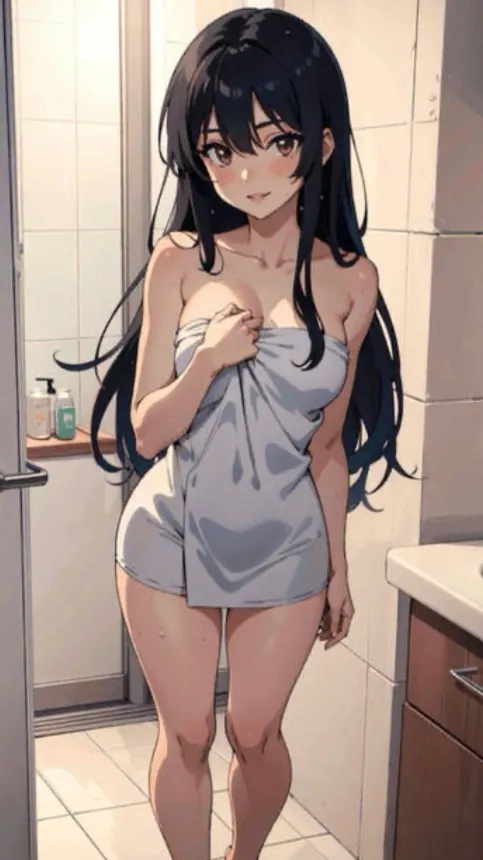 ai character: Mikan  background