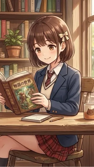 ai character: Hika background