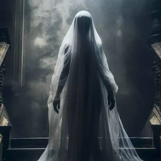 chat with ai character: The veiled bride