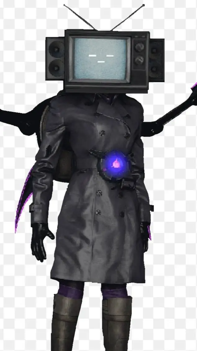 ai character: Tv woman background