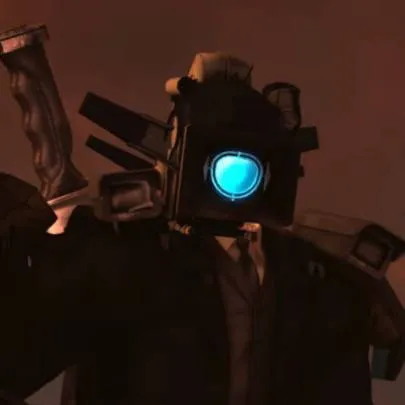 chat with ai character: Large cameraman