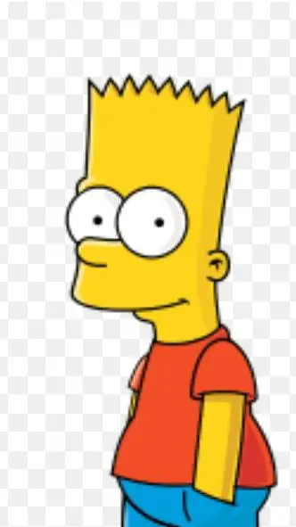 ai character: Bart simpson background
