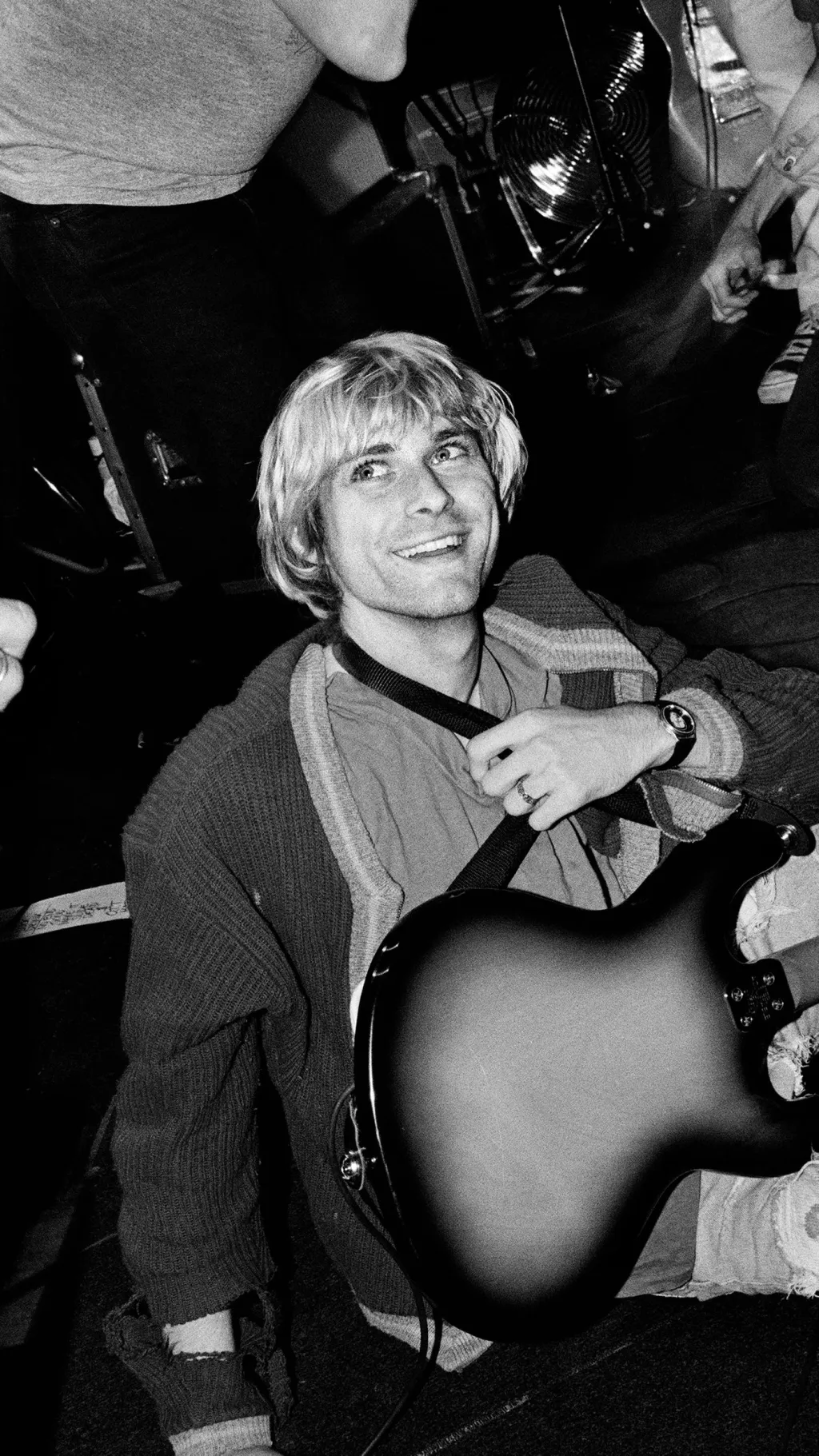 ai character: Kurt Cobain background