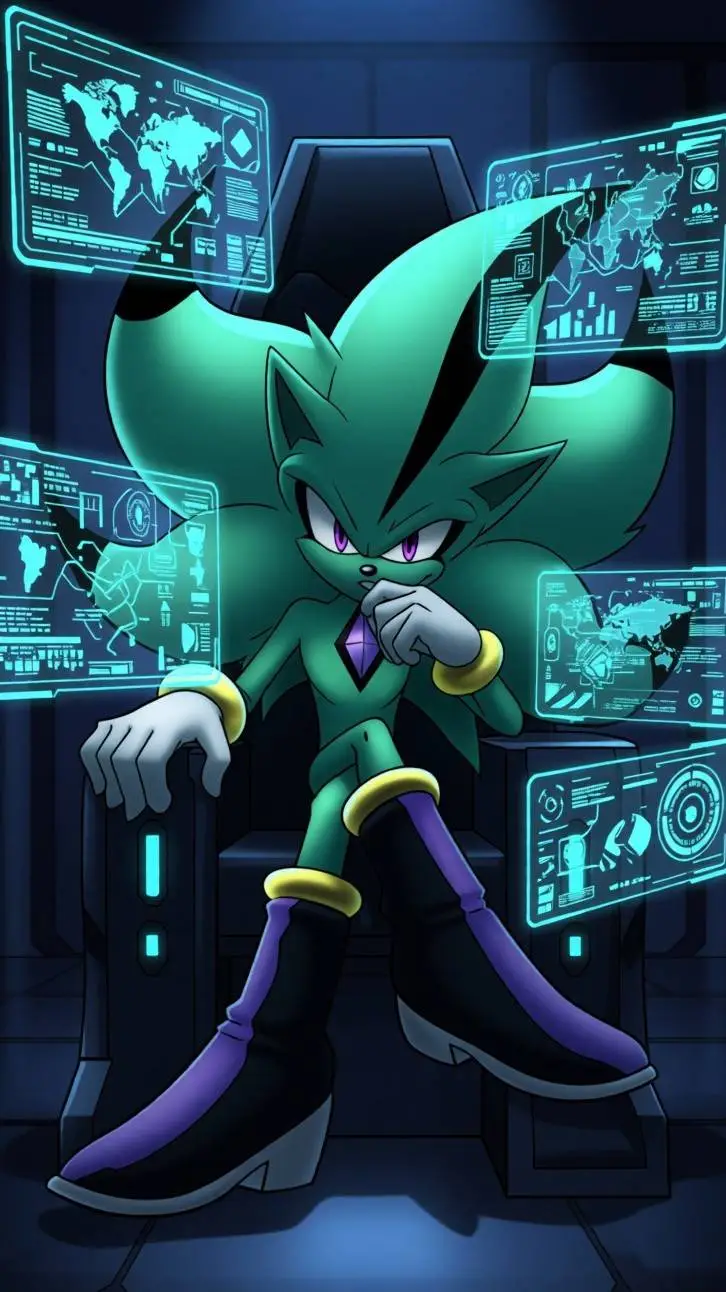 ai character: Chaos nazo background