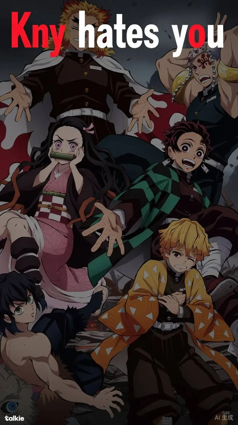 ai character: Demon slayer  background