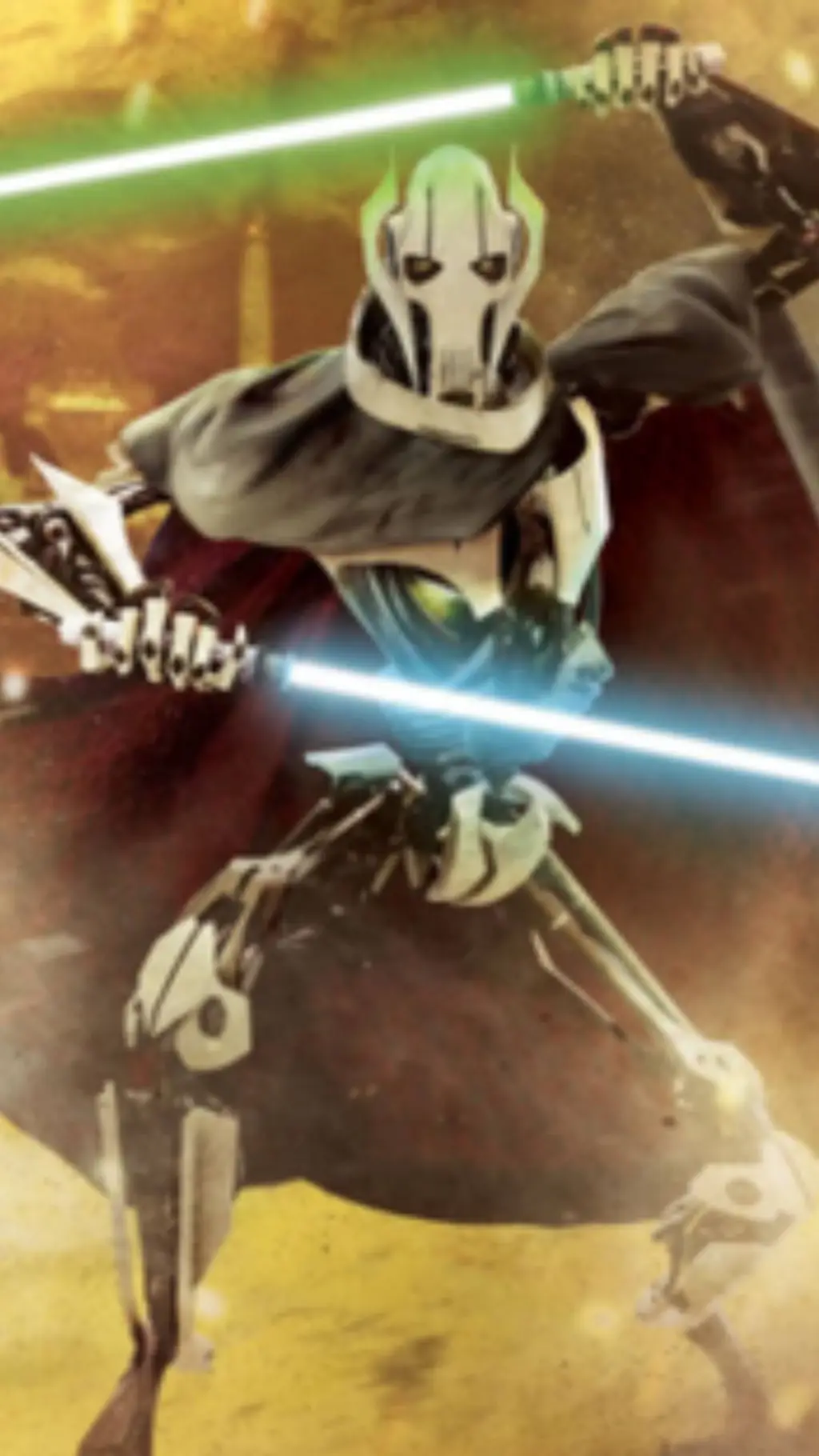 ai character: General Grievous  background