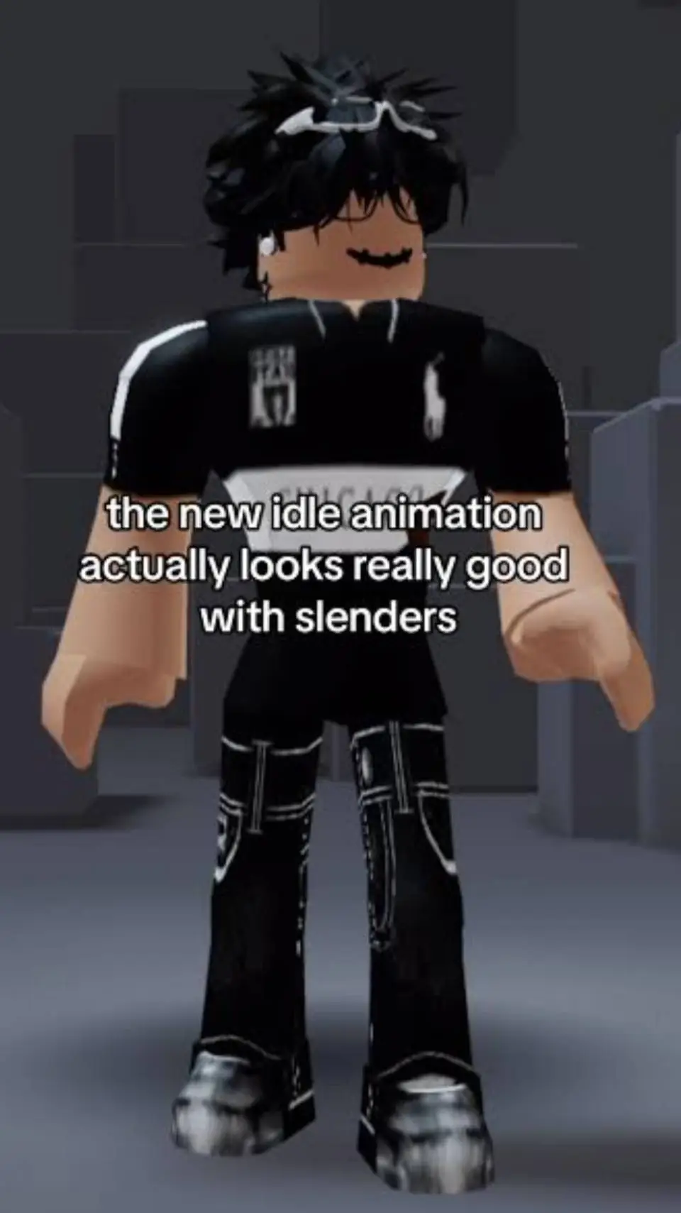 ai character: Kind Slender😘  background