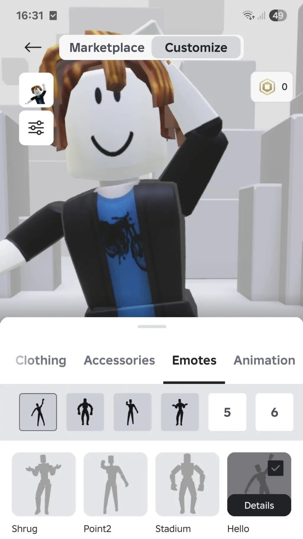 ai character: bacon background