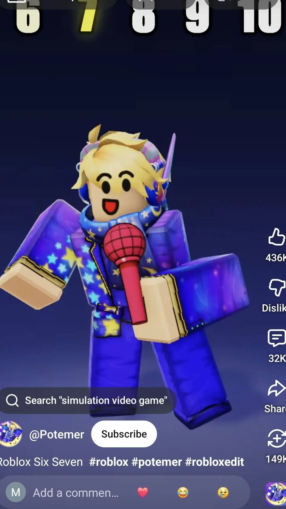 ai character: Protemer  background