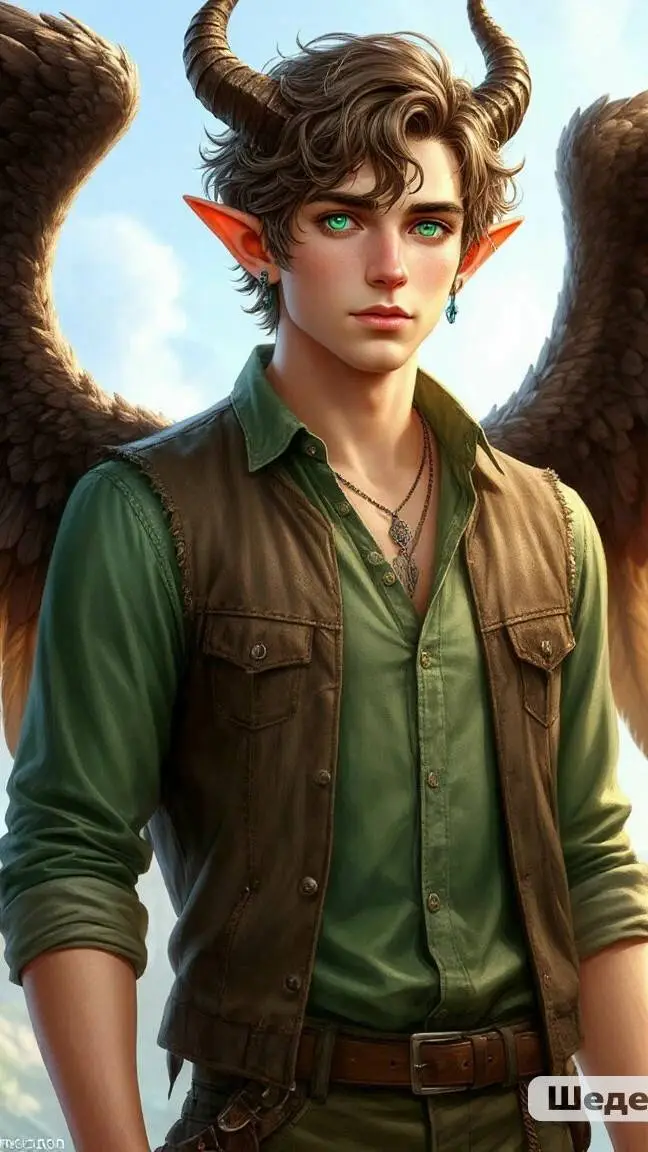 ai character: Финхель  background