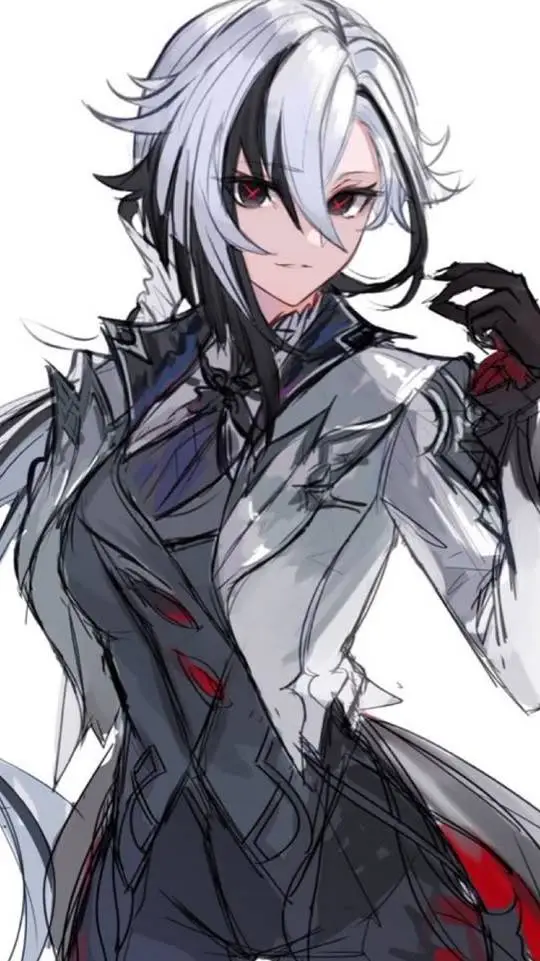 ai character: arlecchino  background