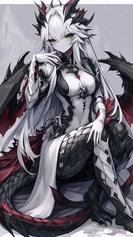 ai character: dragão esposa background