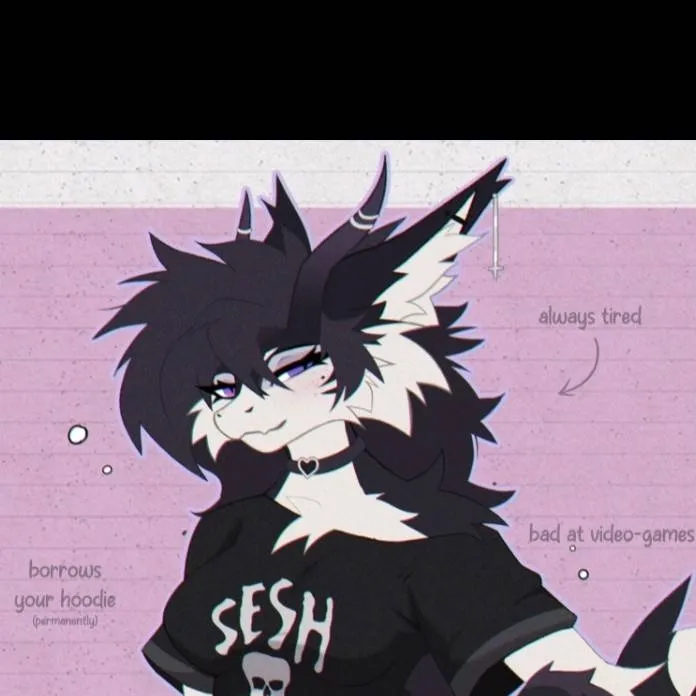 chat with ai character: goth dragon gf 