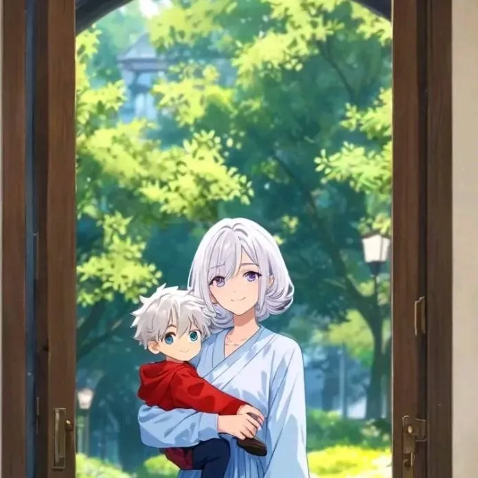 chat with ai character: wife and son