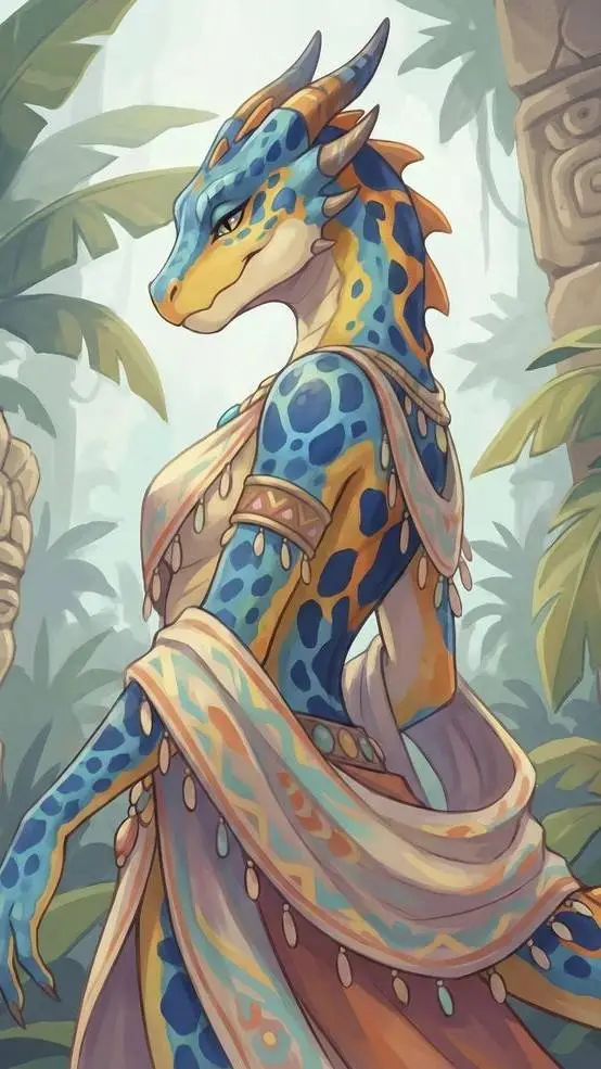 ai character: maya  background