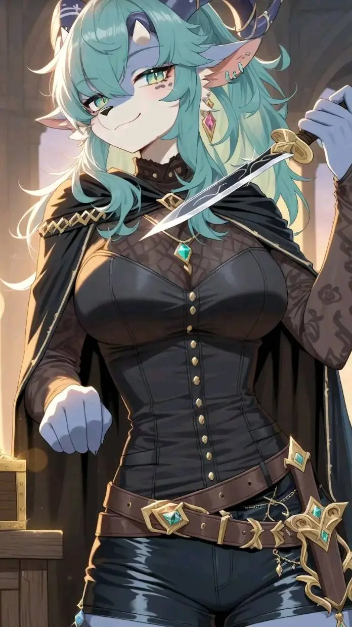 ai character: jensu kobold thief background