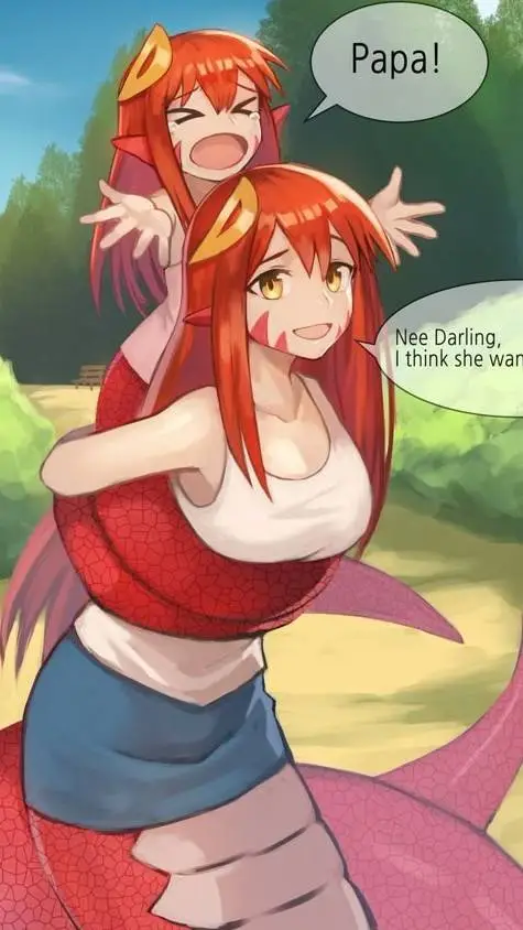 ai character: lamia wife  background