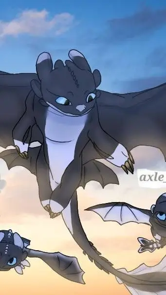ai character: dart httyd  background