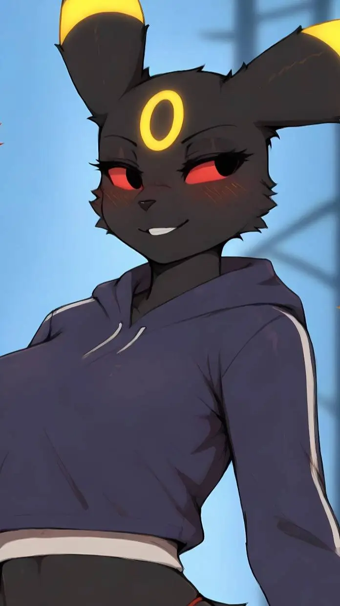ai character: umbreon background