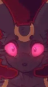 ai character: xelna umbreon background