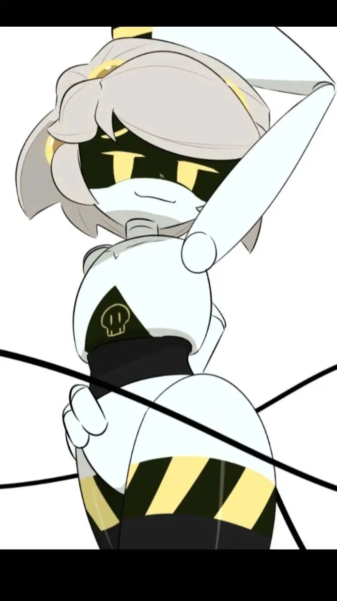 ai character: V murder drones  background