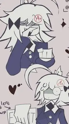 ai character: Alice swap au background