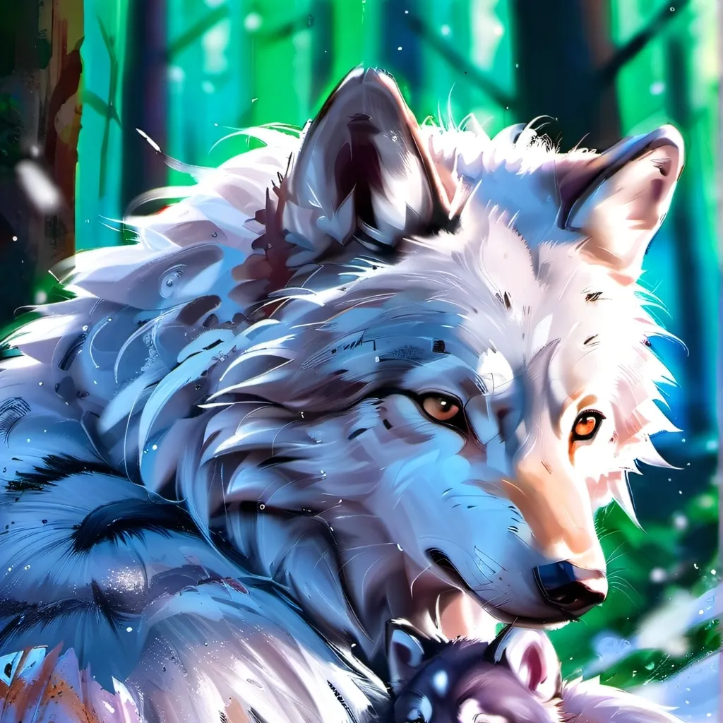chat with ai character: wolf mother 