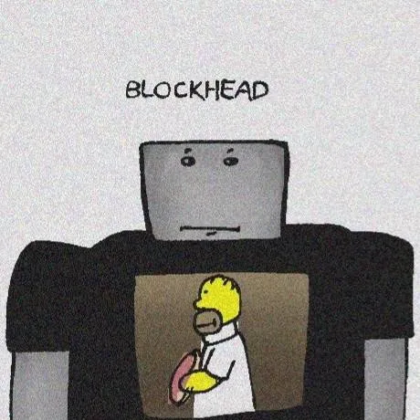 chat with ai character: Blockhead