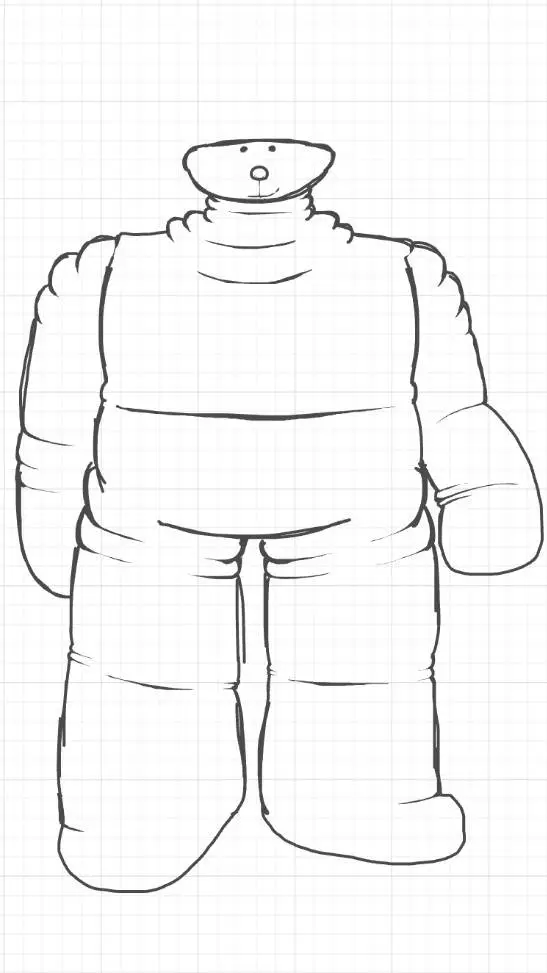ai character: Bear background
